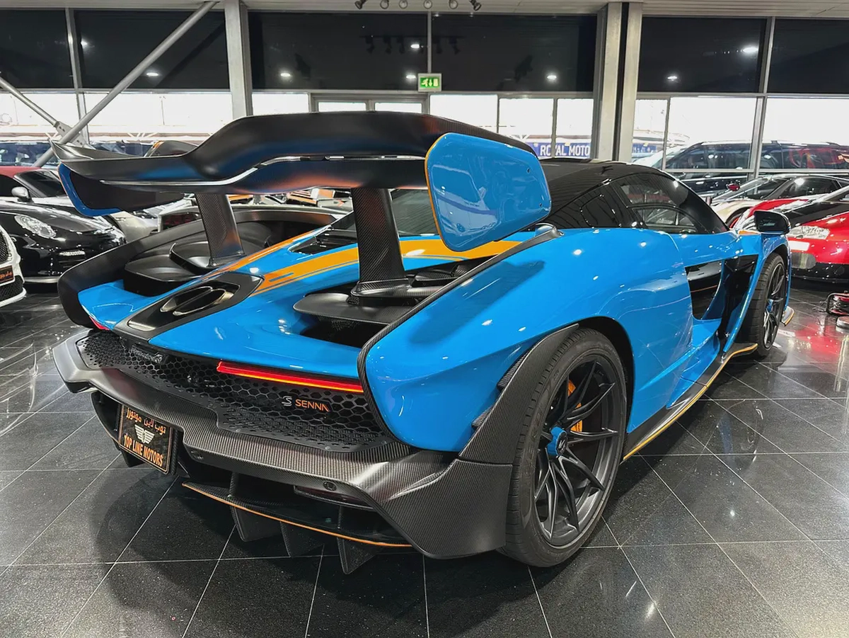MCLAREN SENNA, GCC, UNDER DEALER WARRENTY, ORIGINAL PAINT, FULLY LOADED-13-13