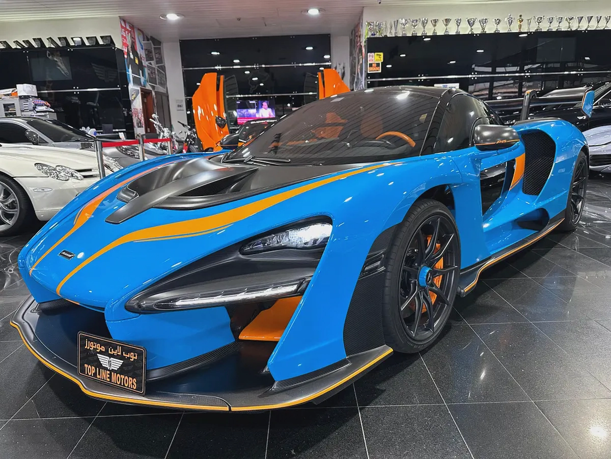 MCLAREN SENNA, GCC, UNDER DEALER WARRENTY, ORIGINAL PAINT, FULLY LOADED-2-2