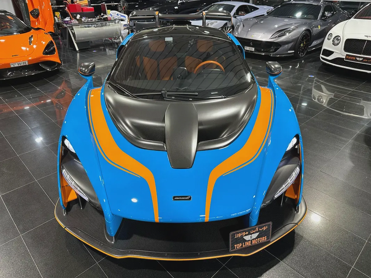 MCLAREN SENNA, GCC, UNDER DEALER WARRENTY, ORIGINAL PAINT, FULLY LOADED-4-4