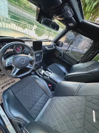 The Cleanest Low Km ,G 500 4×4² 2017, Gcc Specs, Full History-12
