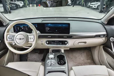 Genesis GV60 Electric 2022 | Korean Specs | Clean Title | 26K KM | White | جينسس GV60 كهرباء 2022 وا-9