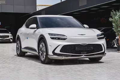 Genesis GV60 Electric 2022 | Korean Specs | Clean Title | 26K KM | White | جينسس GV60 كهرباء 2022 وا-2