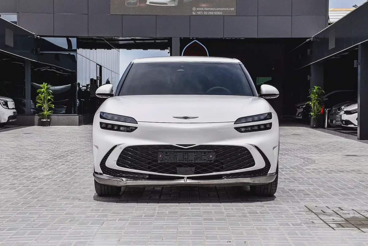 Genesis GV60 Electric 2022 | Korean Specs | Clean Title | 26K KM | White | جينسس GV60 كهرباء 2022 وا-1-1