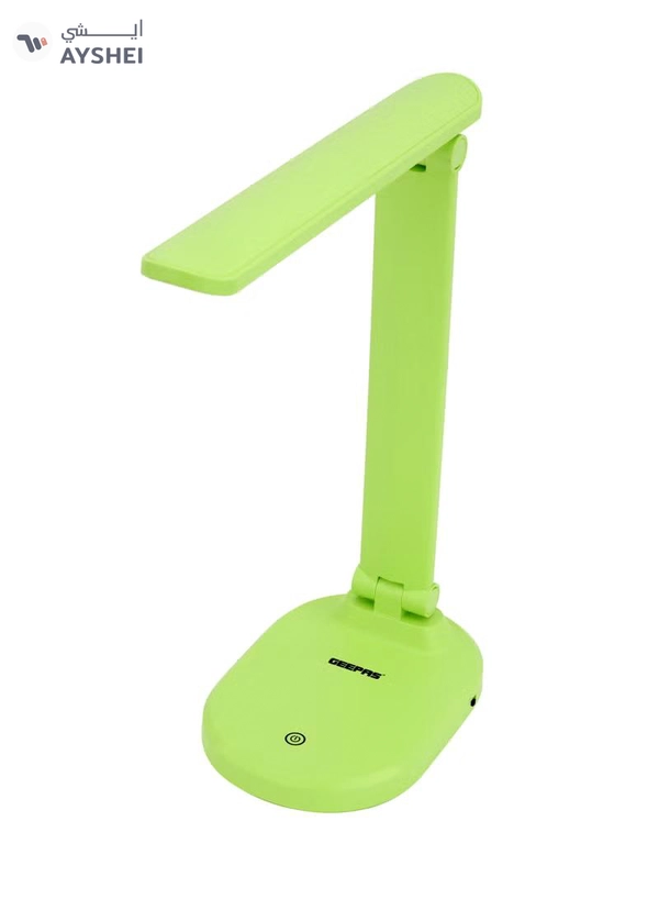 Geepas GDL5573 Rechargeable LED Desk Lamp, Portable with Flexible Neck, 36 SMD LED with 6 Hours Continuous Working Dc 12V Socket Assorted Colour