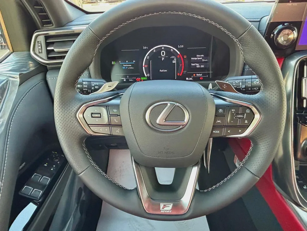 2025 Lexus LX 700h F-Sport - GCC Specs - Brand New-12-12