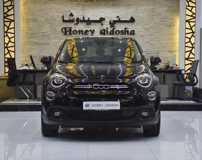 AED 833 EMi at 0% DP | Fiat 500x ( 2023 Model ) in Black Color GCC Specs-0