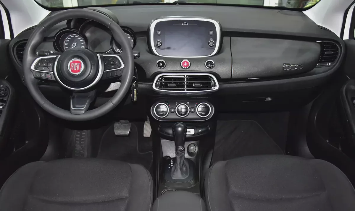 AED 833 EMi at 0% DP | Fiat 500x ( 2023 Model ) in Black Color GCC Specs-9-9