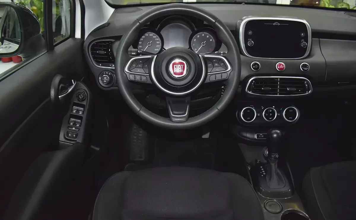 AED 833 EMi at 0% DP | Fiat 500x ( 2023 Model ) in Black Color GCC Specs-10-10