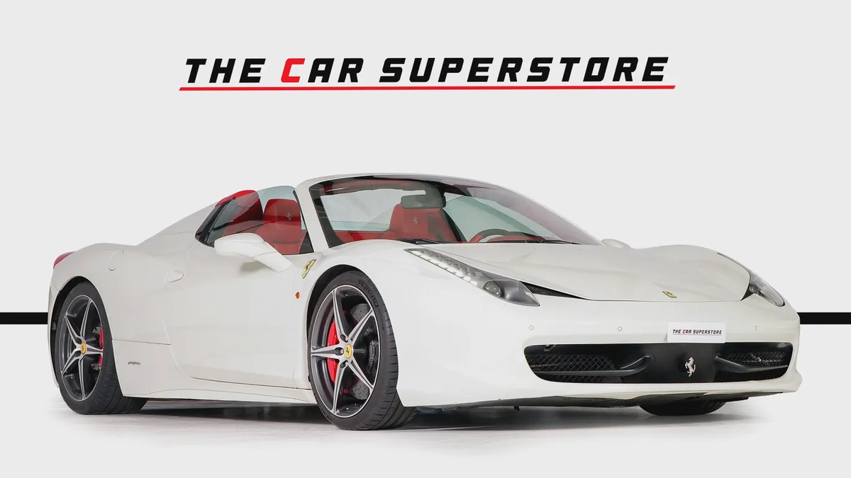 Ferrari 458 Spider -GCC- well maintained- Just serviced-1-1