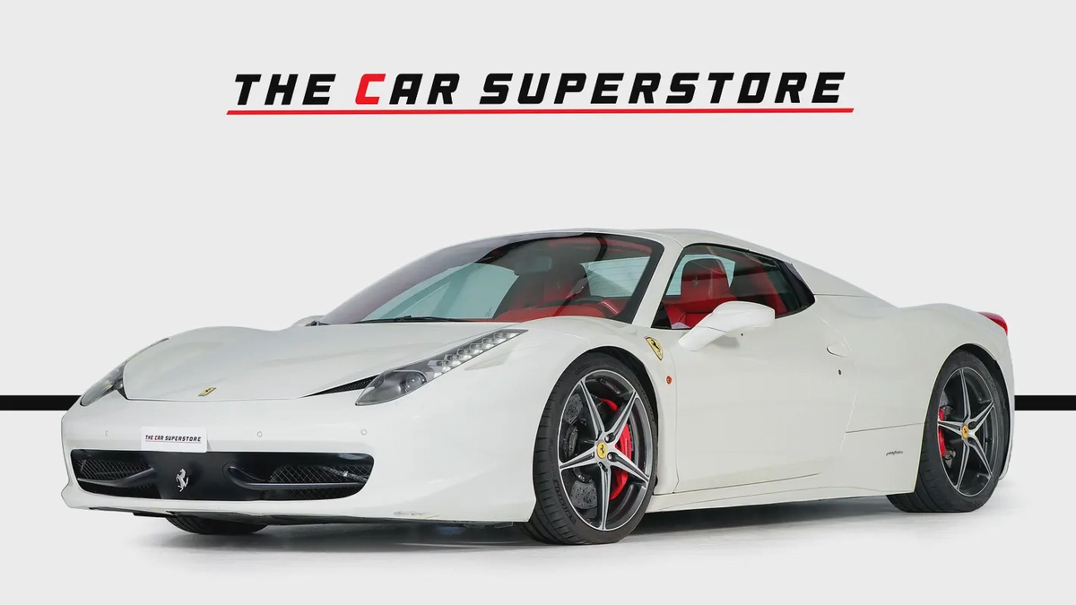 Ferrari 458 Spider -GCC- well maintained- Just serviced-3-3