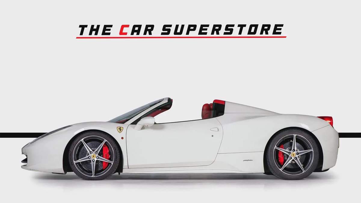 Ferrari 458 Spider -GCC- well maintained- Just serviced-4-4