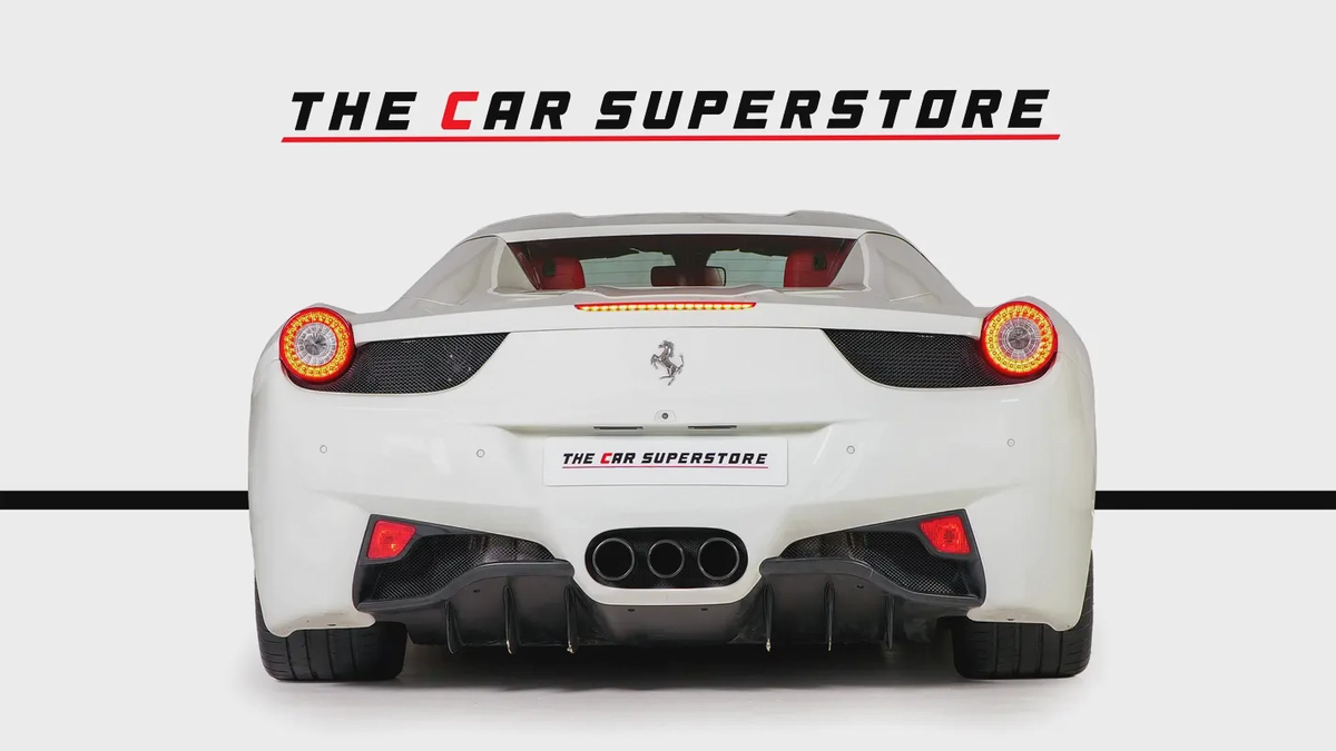 Ferrari 458 Spider -GCC- well maintained- Just serviced-6-6