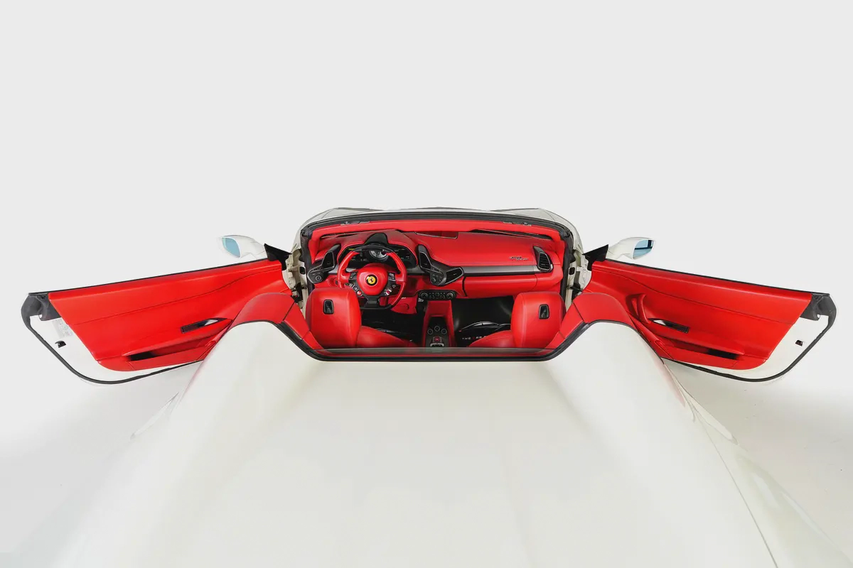 Ferrari 458 Spider -GCC- well maintained- Just serviced-9-9