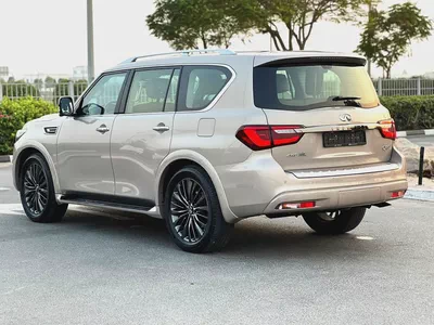 Infiniti QX80 Luxury 2021 | GCC Specs | Low Mileage | Full Service History-2