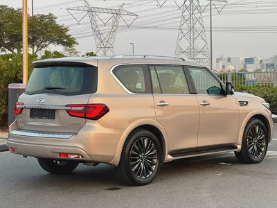 Infiniti QX80 Luxury 2021 | GCC Specs | Low Mileage | Full Service History-4