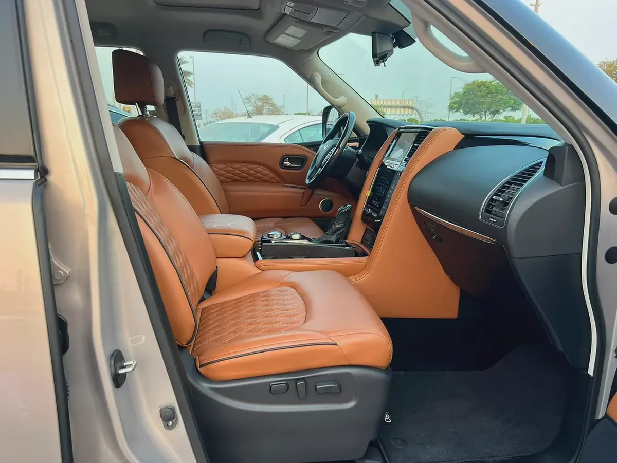 Infiniti QX80 Luxury 2021 | GCC Specs | Low Mileage | Full Service History-12-12