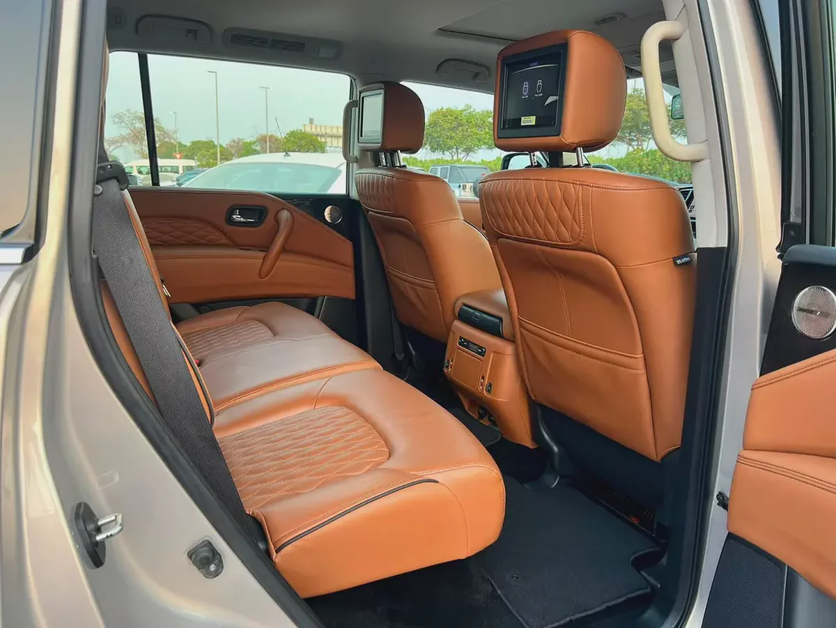 Infiniti QX80 Luxury 2021 | GCC Specs | Low Mileage | Full Service History-13-13