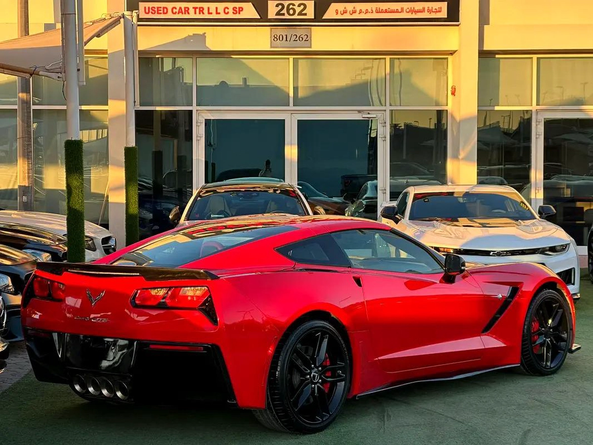 CHEVROLET CORVETTE C7 Z51 GCC 2015 PERFECT CONDITION NO ACCIDENT-3-3
