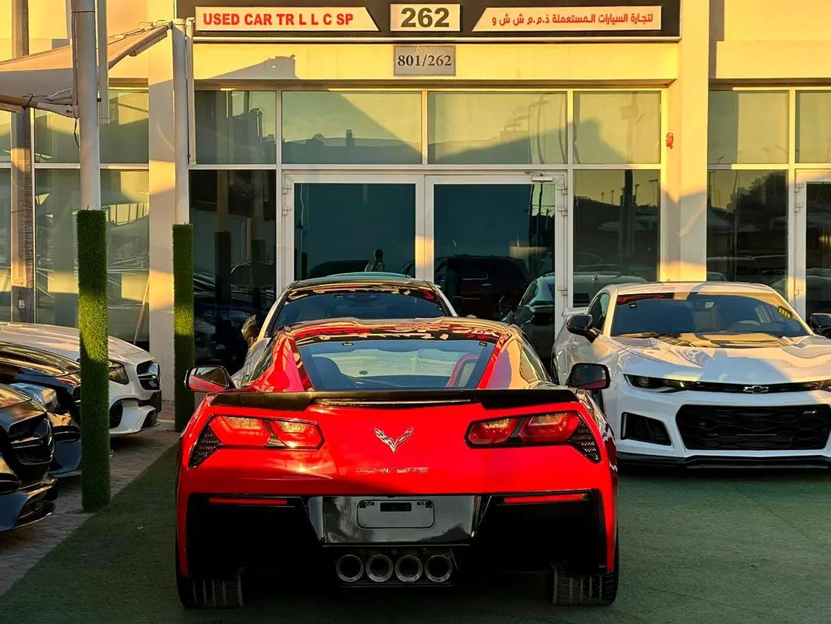 CHEVROLET CORVETTE C7 Z51 GCC 2015 PERFECT CONDITION NO ACCIDENT-8-8