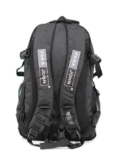 PARAJOHN Nylon Zipper Backpack 24-Inch Black-1