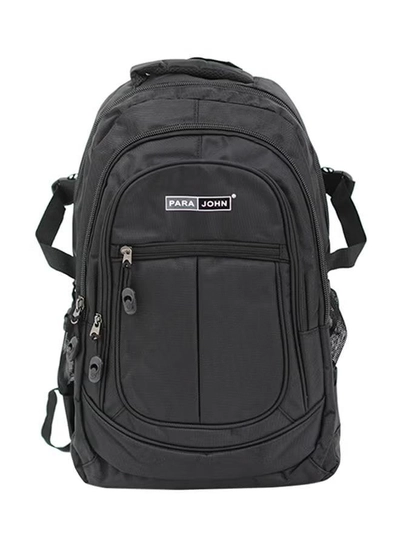 PARAJOHN Nylon Zipper Backpack 24-Inch Black-0