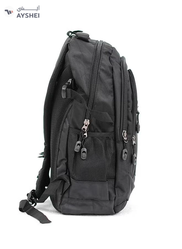 PARAJOHN Nylon Zipper Backpack 24-Inch Black