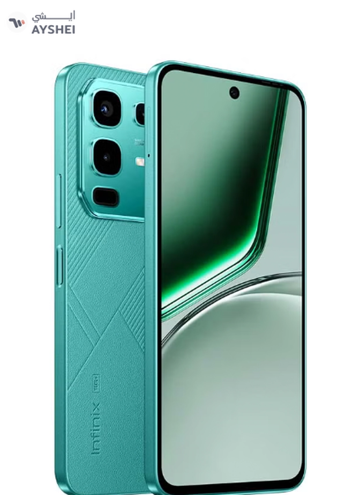 Infinix Note 50 X Dual SIM Sea Breeze Green 8+8GB RAM 256GB 5G - Middle East Version-0-0