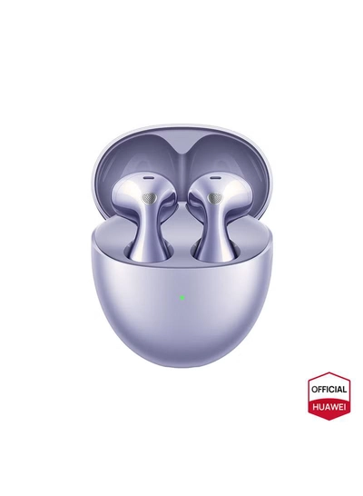 HUAWEI FreeBuds 6 Wireless Bluetooth Earbuds, Dual-driver True Sound, Stable & Clear Calls, Comfortablt Ear-fitting Wearing, Open-fit ANC, iOS and Android Purple-0