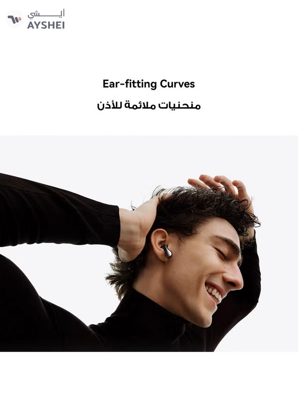 HUAWEI FreeBuds 6 Wireless Bluetooth Earbuds, Dual-driver True Sound, Stable & Clear Calls, Comfortablt Ear-fitting Wearing, Open-fit ANC, iOS and Android Purple
