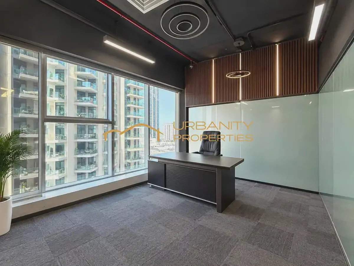 Office for Rent Business Bay | Fully Furnished Al Manara Tower | 2 Parking | AED 160k/Year