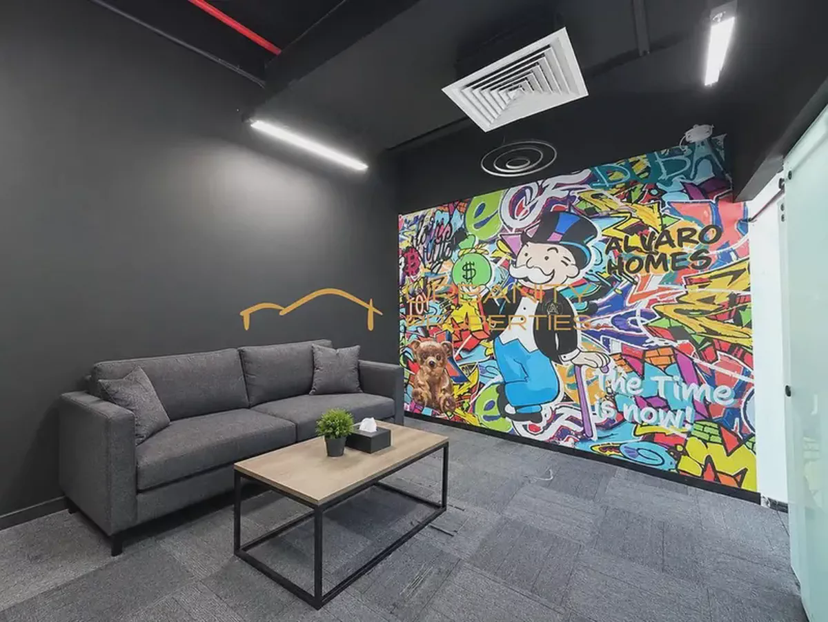 Office for Rent Business Bay | Fully Furnished Al Manara Tower | 2 Parking | AED 160k/Year-3-3