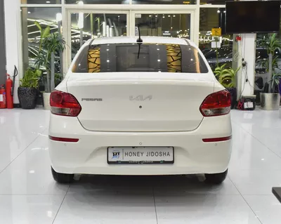 AED 654 EMi at 0% DP | KIA Pegas ( 2024 Model ) in White Color GCC Specs-4