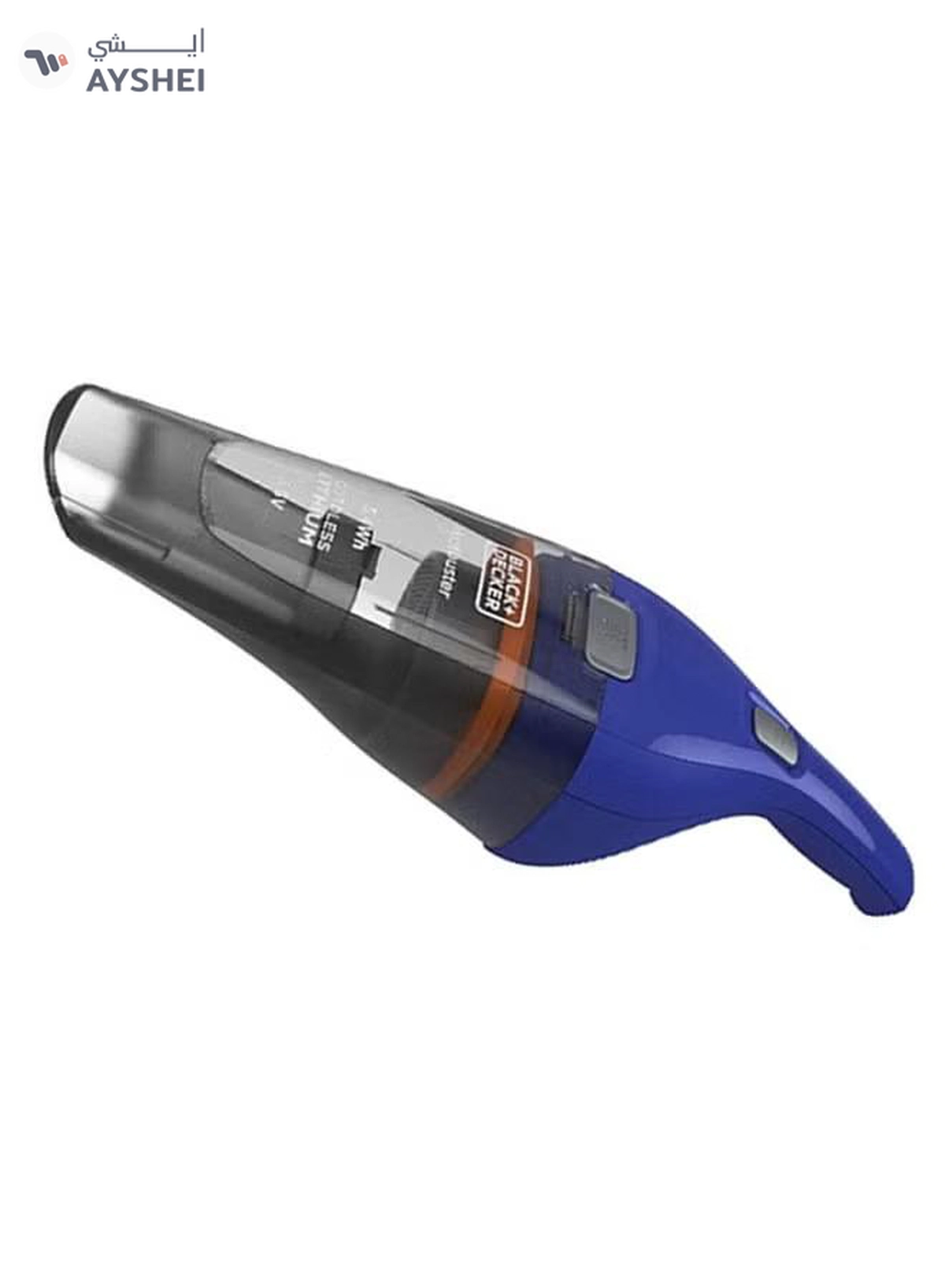 BLACK+DECKER Cordless Dustbuster With Lithium Ion Battery 3.6V NVC115WA-B5 Blue/Grey-2-2