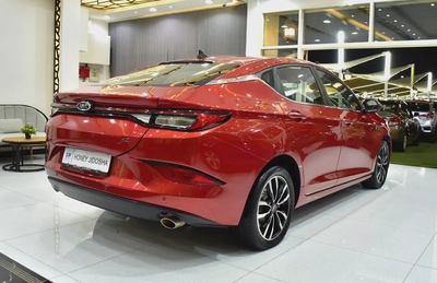 AED 476 EMi for 5Yrs | JAC J7 ( 2023 Model ) in Red Color GCC Specs-5
