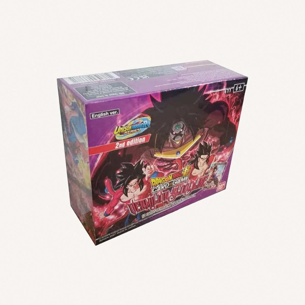Dragon Ball TCG Super Unison Warrior Series 2 Vermilion Bloodline Booster Box