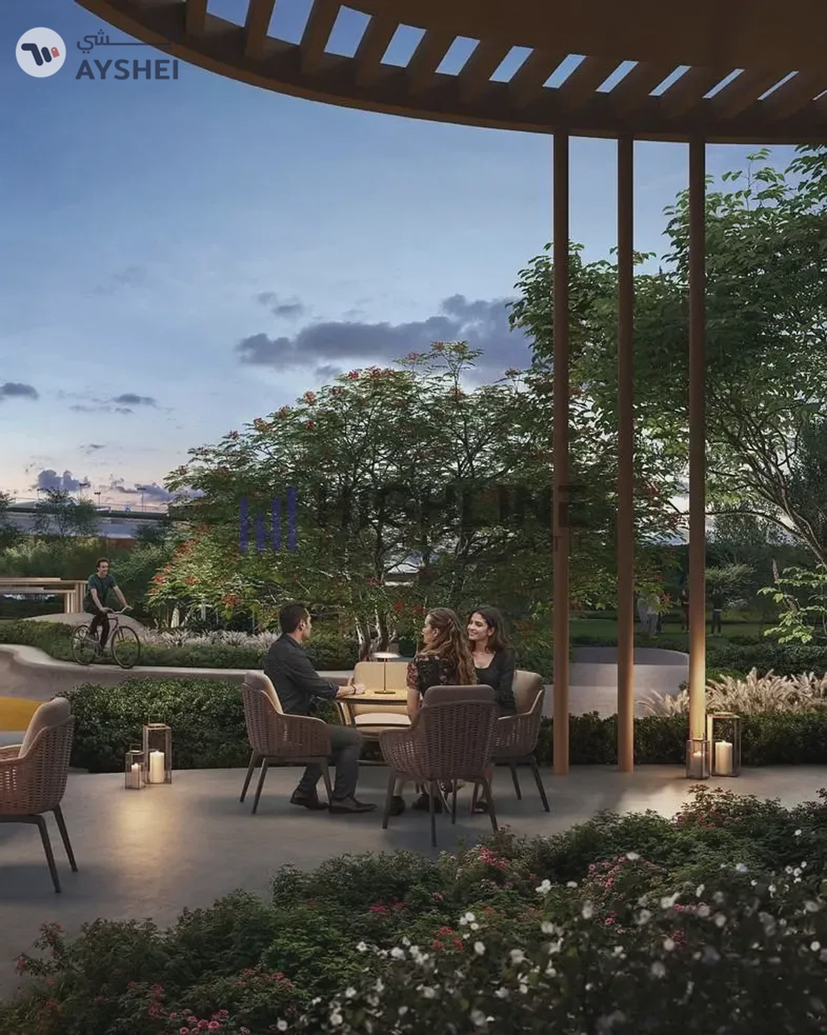 Modern Layout 1BR | Near Park | On High Floor