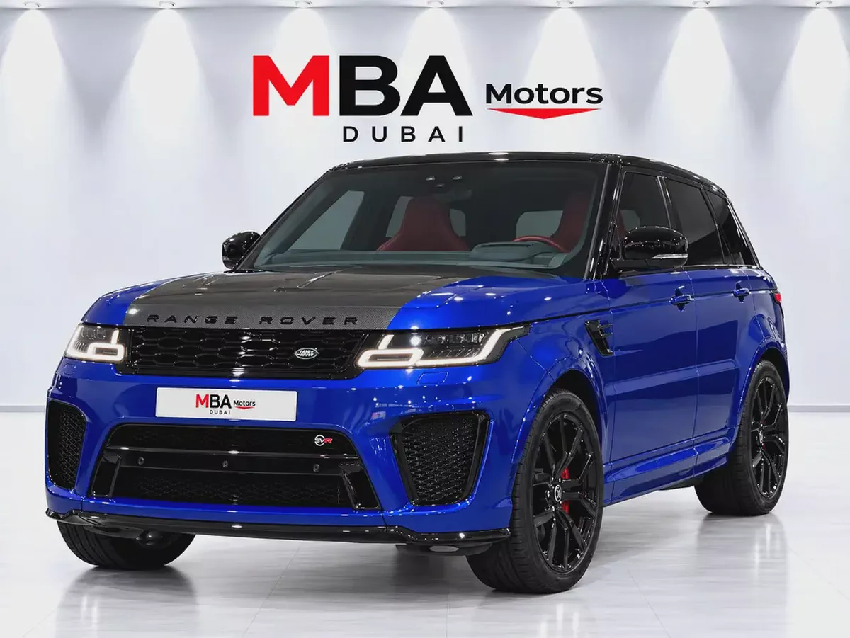 2022 Land Rover Range Rover Sport SVR European Specs