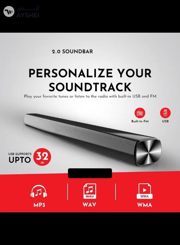 Hisense 55 Inch 4K UHD LED Smart TV, HDR, DTS, Virtual X, and Wi Fi With 2.0 Channel Soundbar 30W, HDMI ARC, Bluetooth, USB, MP3, FM Station 55A61K+SOUNDBAR Black