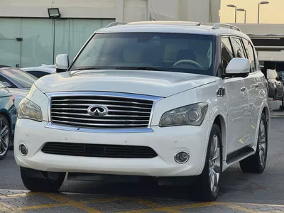 إنفينيتى QX80 موديل 2014 خليجى فل اوبشن بحاله الوكاله-1