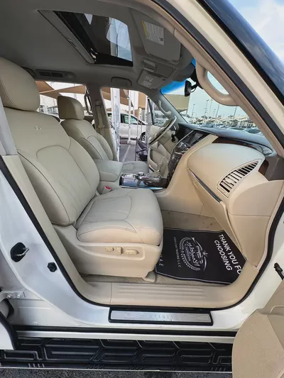 إنفينيتى QX80 موديل 2014 خليجى فل اوبشن بحاله الوكاله-19