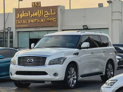 إنفينيتى QX80 موديل 2014 خليجى فل اوبشن بحاله الوكاله-2