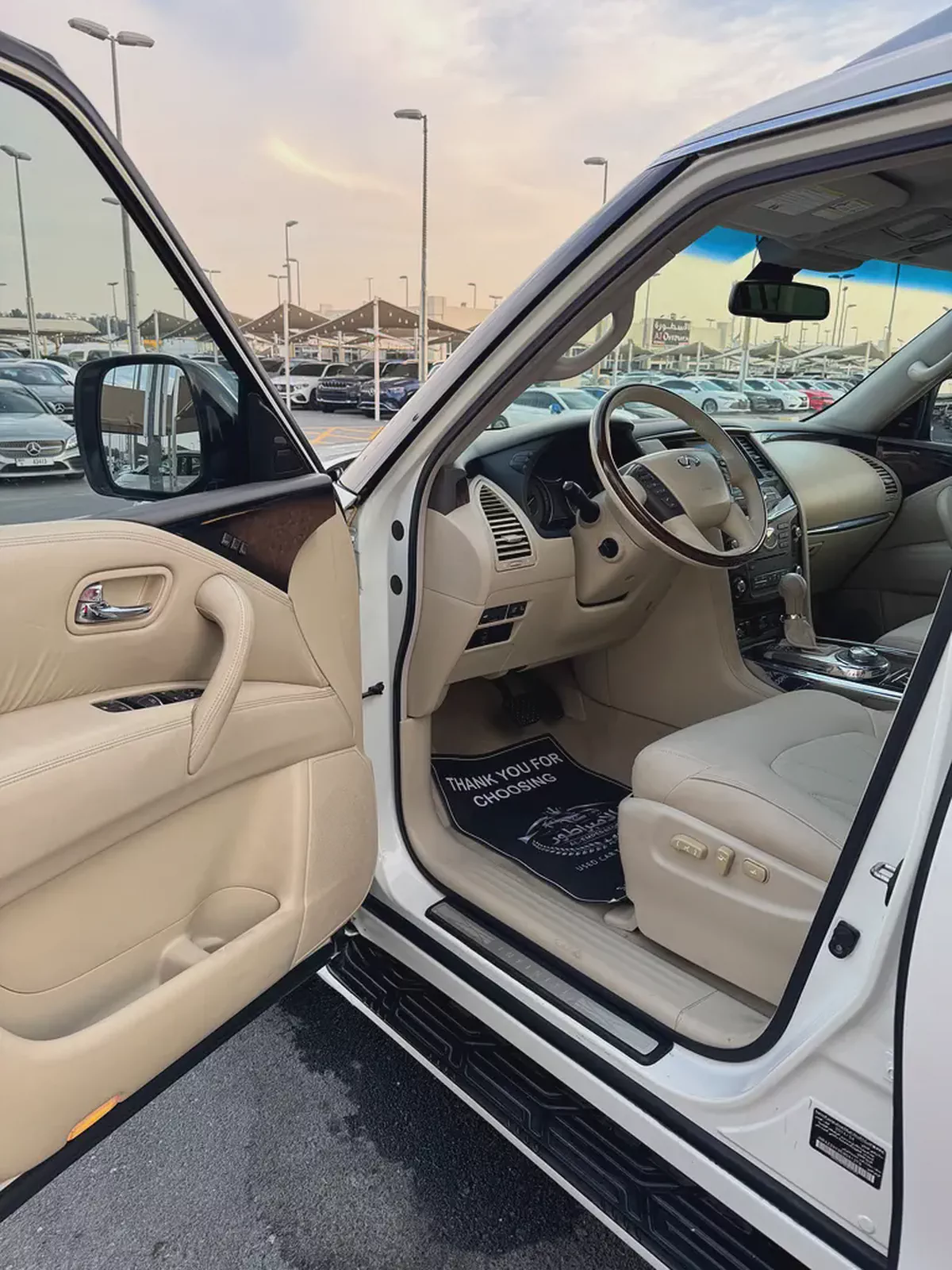 إنفينيتى QX80 موديل 2014 خليجى فل اوبشن بحاله الوكاله-13-13