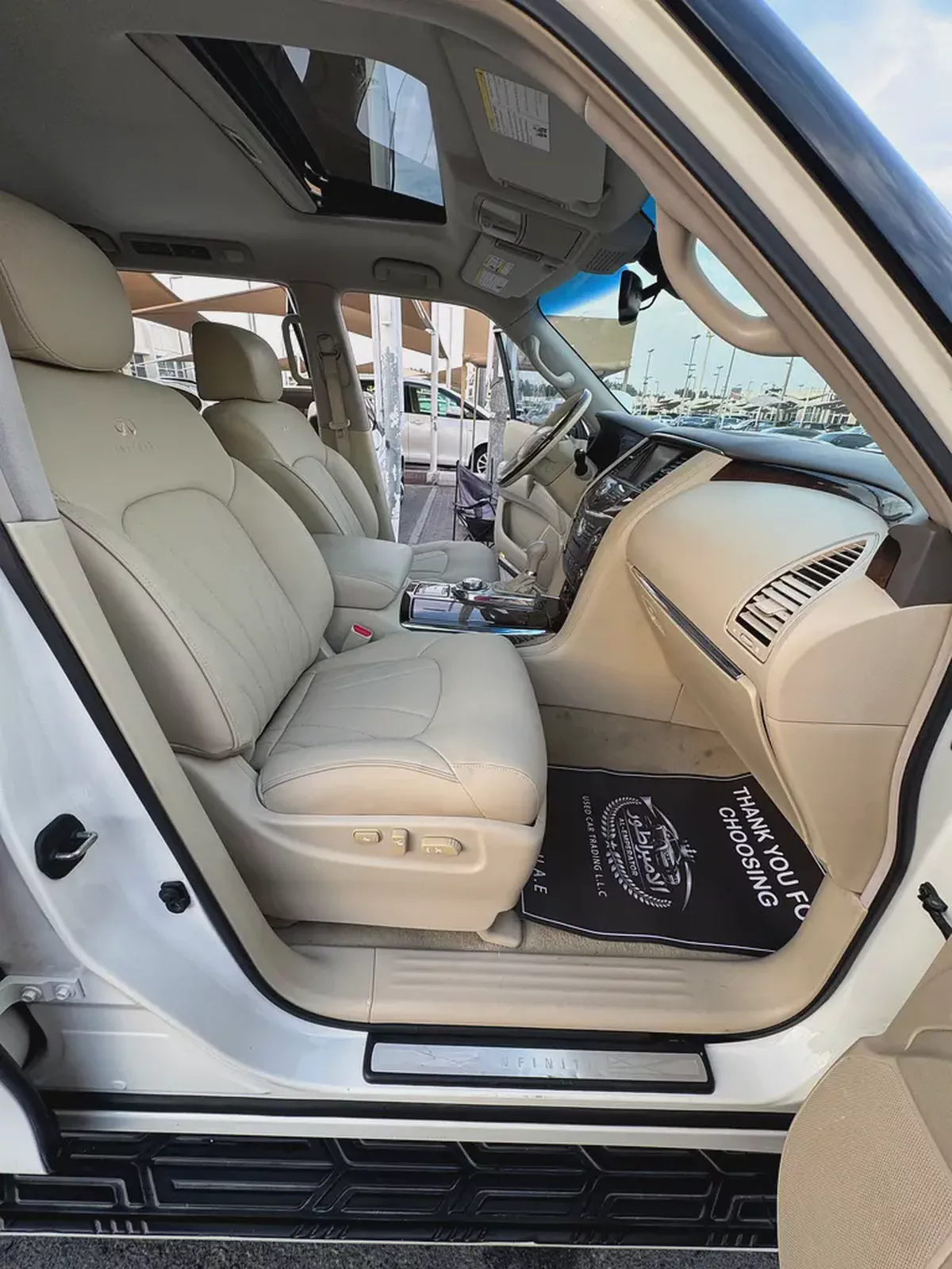 إنفينيتى QX80 موديل 2014 خليجى فل اوبشن بحاله الوكاله-19-19