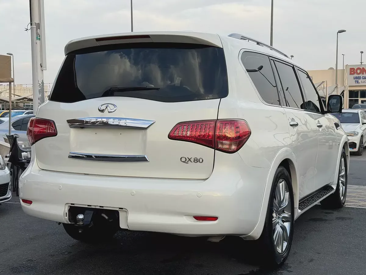إنفينيتى QX80 موديل 2014 خليجى فل اوبشن بحاله الوكاله-7-7