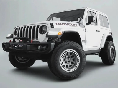 2,415 AED / 48 months | 0% DP | 2018 Jeep Wrangler Rubicon / Off Road Upgrades-4
