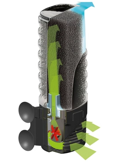 AQUARIUM Aquael Aquarium Set Leddy 40 Black Day & Night-2
