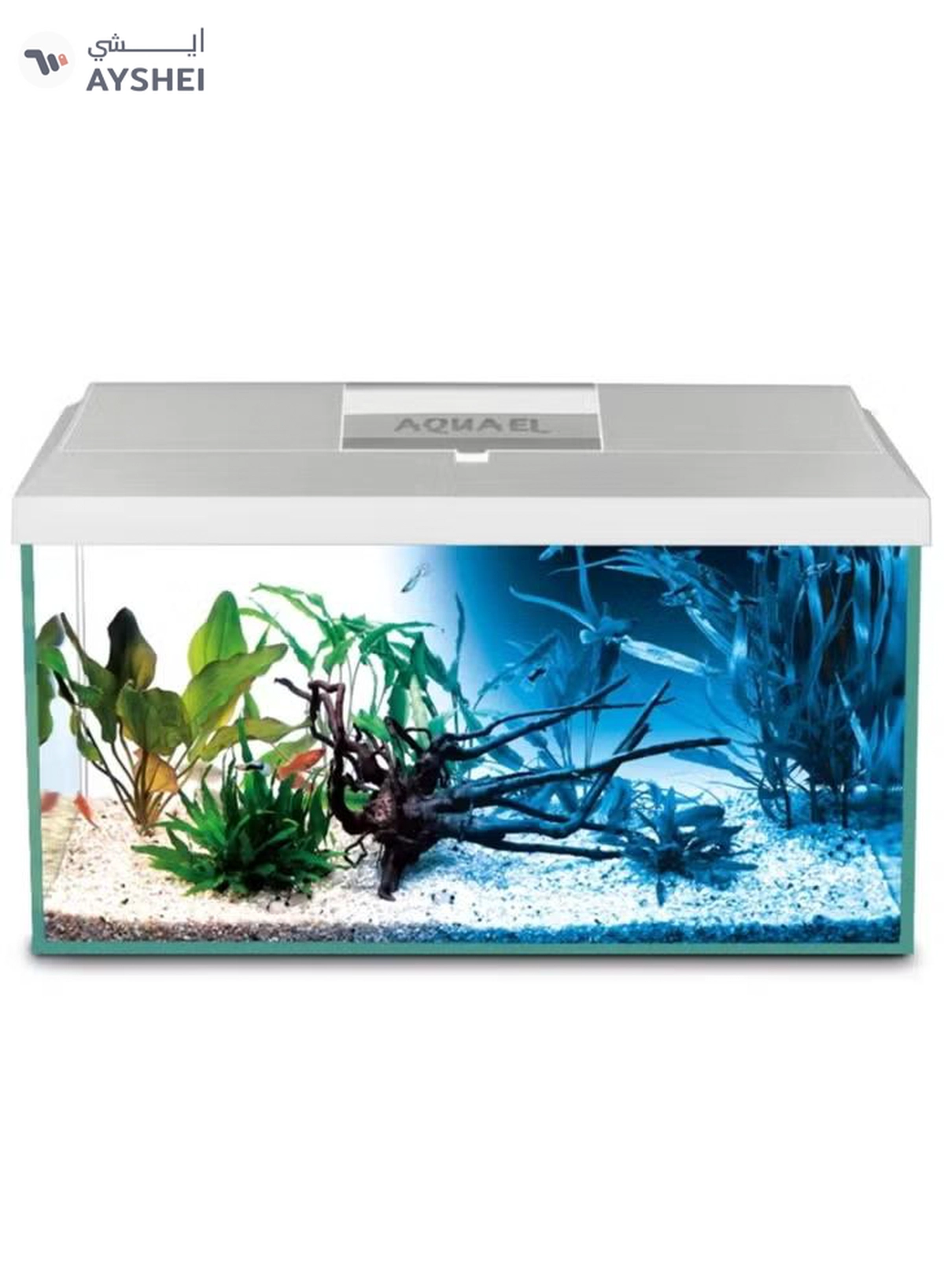 AQUARIUM Aquael Aquarium Set Leddy 40 Black Day & Night-3-3
