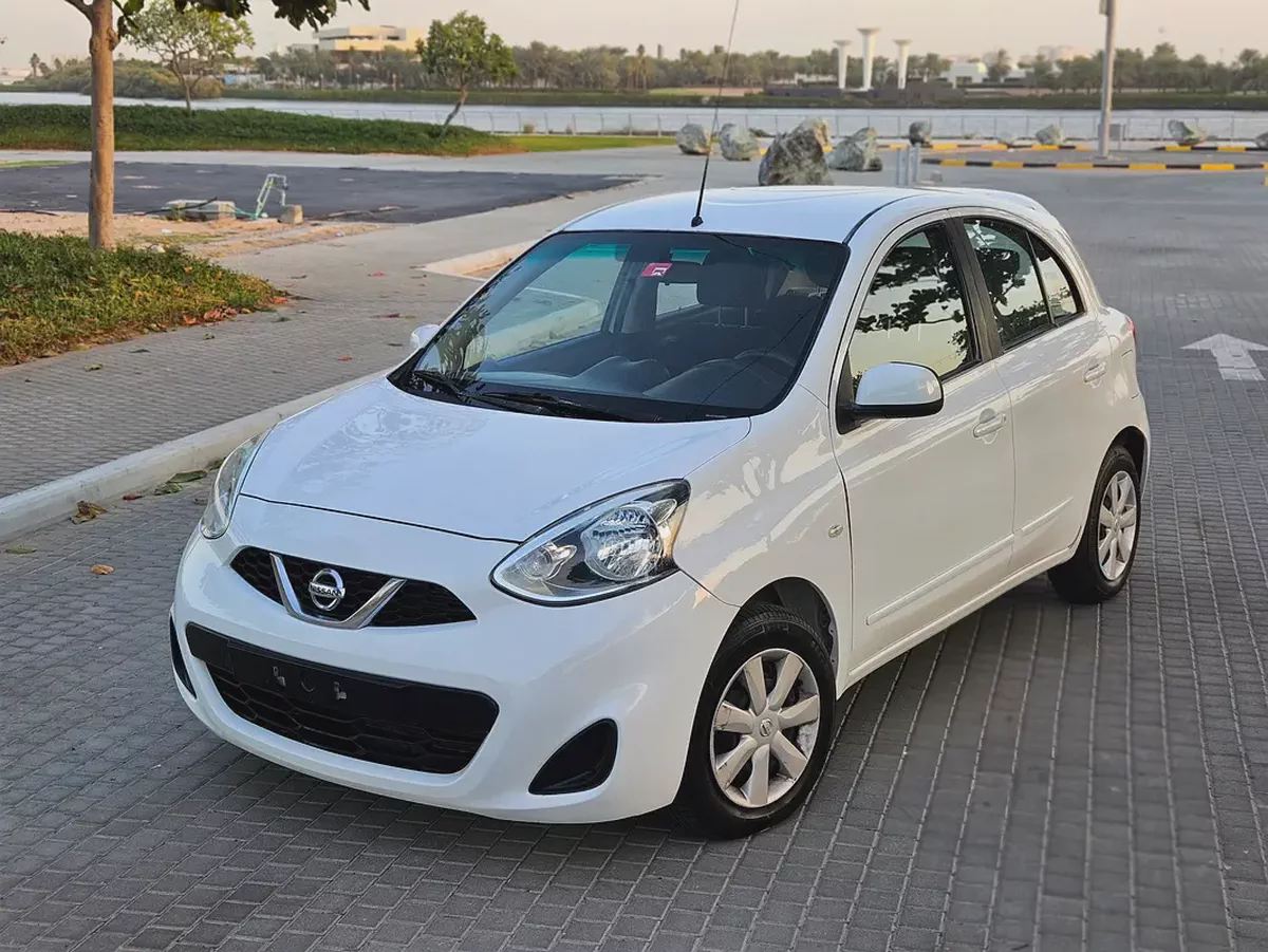 Nissan Micra 2020 GCC Standard Low KM Very Clean Car With Black Interior Perfect For Family-1-1