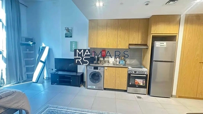 Fully furnished studio Available for rent in mamsha Sharjah for 4500 AED-3