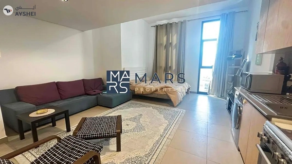 Fully furnished studio Available for rent in mamsha Sharjah for 4500 AED